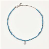 Cavigliera Mabina Donna PALM BEACH in Argento Turchese 533567